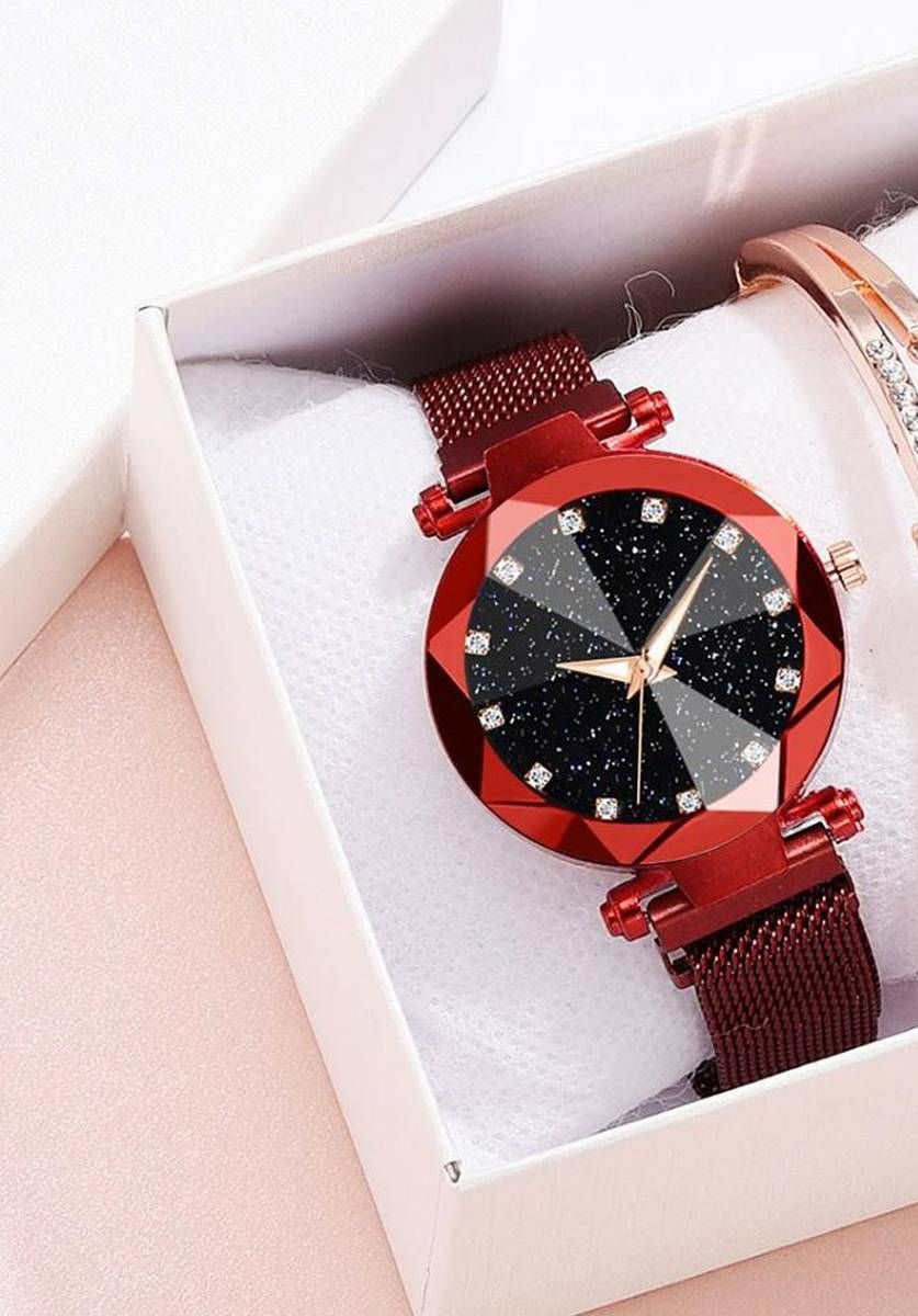 Picture of Luxury Ladies Quartz Watch Starry Sky Wrist Watch Female Wristwatch