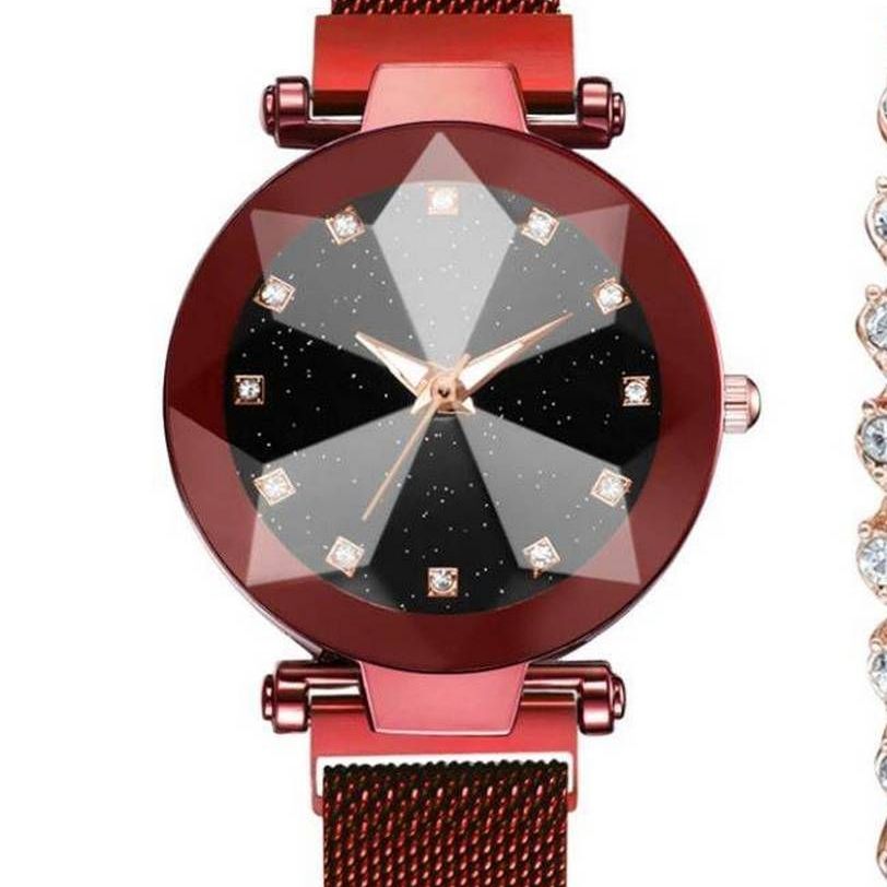 Picture of Luxury Ladies Quartz Watch Starry Sky Wrist Watch Female Wristwatch