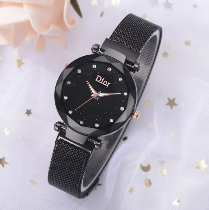 Picture of Fashion Watch Stainless Steel Mesh Band Men's Quartz Wristwatch Water Resistant Casual Style