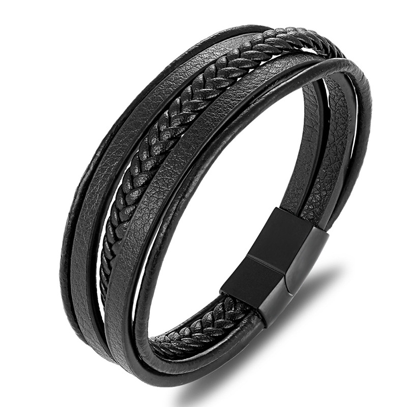 Picture of High Quality Black Bracelet for Men