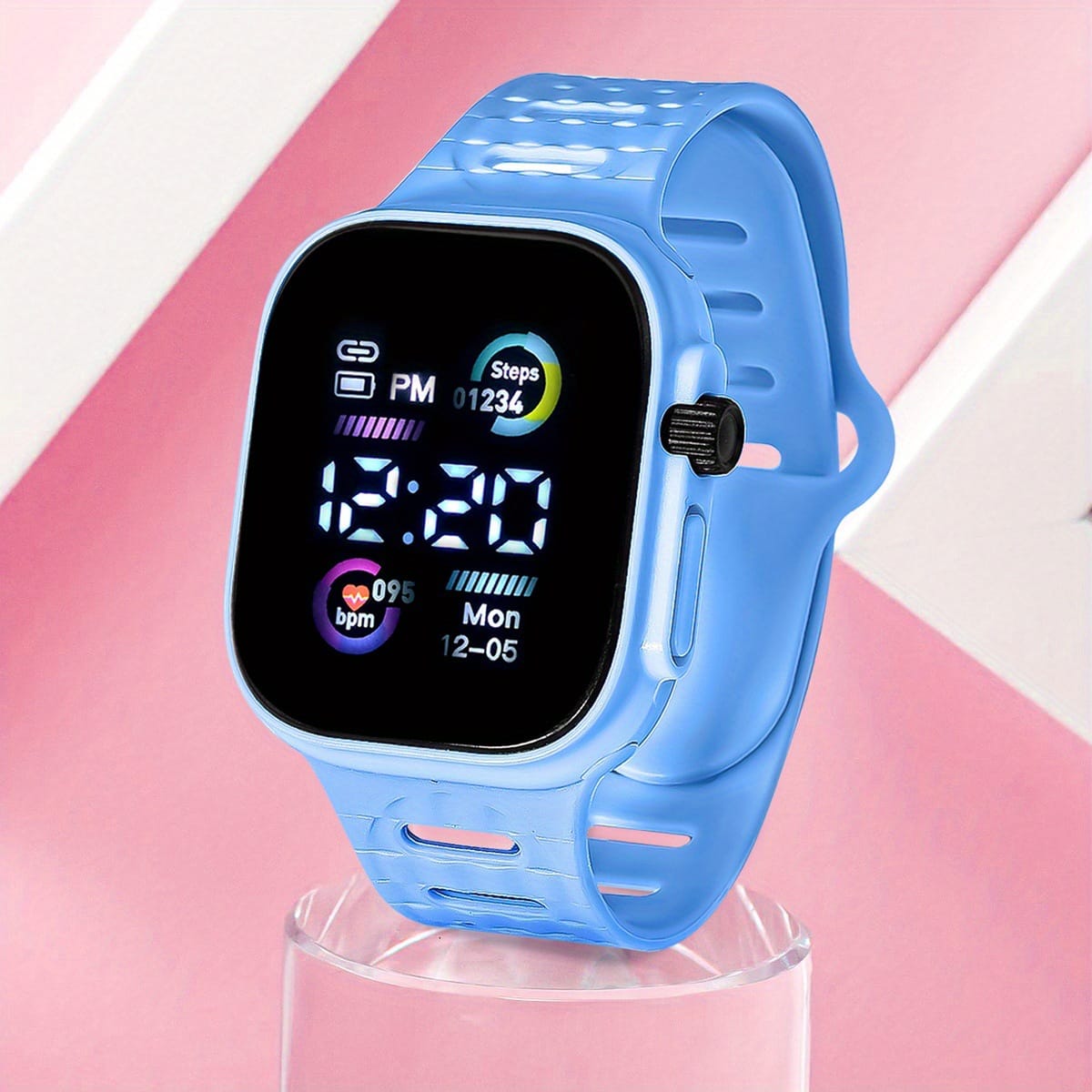 Picture of Silicone New Fashion LED Sports Watch