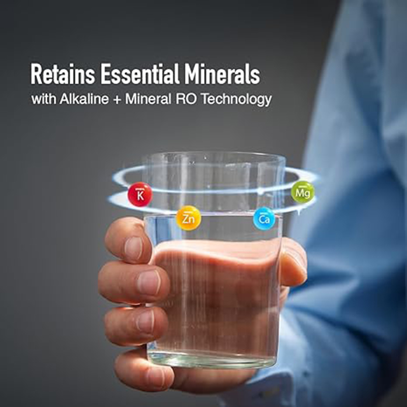 Picture of Kent 8 Liter Sapphire RO Water Purifier|RO+UF+Inline UV+Alkaline+TDS Control+UV LED in Tank | Fully Automatic On & OFF Operation