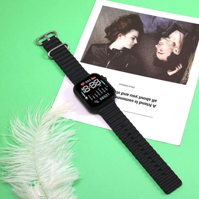 Picture of LED Digital Watches Touch Movement Wristwatch