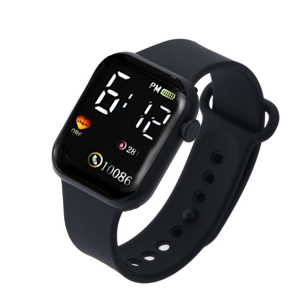 Picture of Buy 1 get 1,Square LED Digital Sports Watch And Ring Touch Watch, Combo Offer