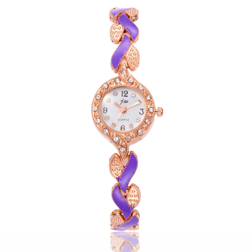 Picture of Highly Sustainable - Rose Gold Tone Analog Watch Quartz Bracelets Watchs For Women - Durabilty Assured - Understated Sophistication