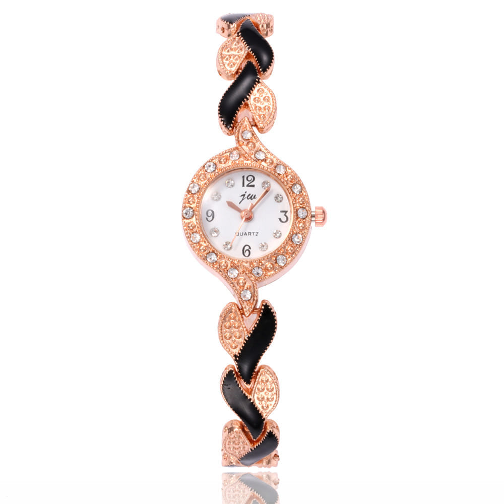 Picture of Highly Sustainable - Rose Gold Tone Analog Watch Quartz Bracelets Watchs For Women - Durabilty Assured - Understated Sophistication