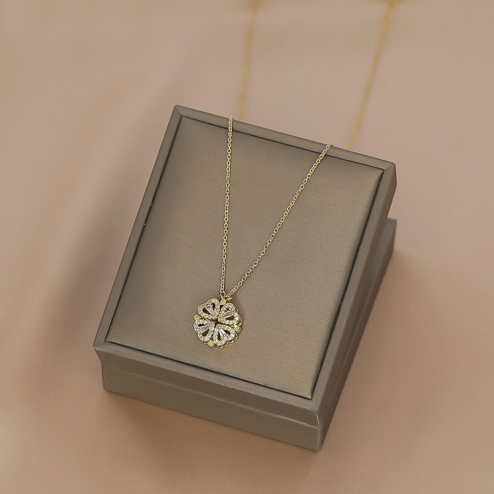 Picture of Love Magnetic Chain Necklaces for Girls Simple Stylish Fashion for Women