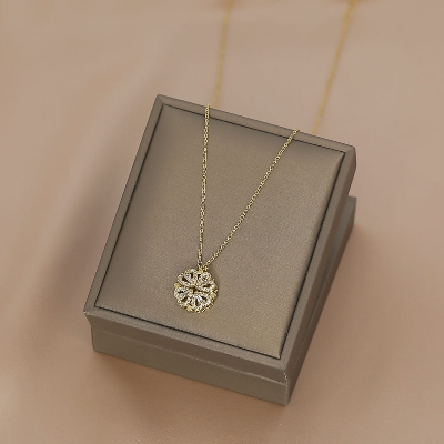 Picture of Love Magnetic Chain Necklaces for Girls Simple Stylish Fashion for Women