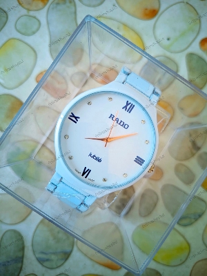 Picture of White Stainless Steel Quartz Watch for Man -White - Watch For Men  ঘড়ি