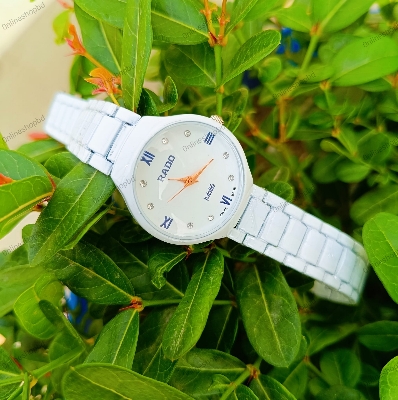 Picture of White Stainless Steel Quartz Watch for Woman -White - Watch For Women  ঘড়ি