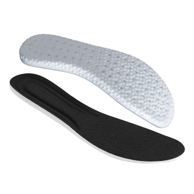 Picture of Sport Insoles Shock Absorption Cushioning Memory Foam Shoes Insole with Velvet Surfaces Black