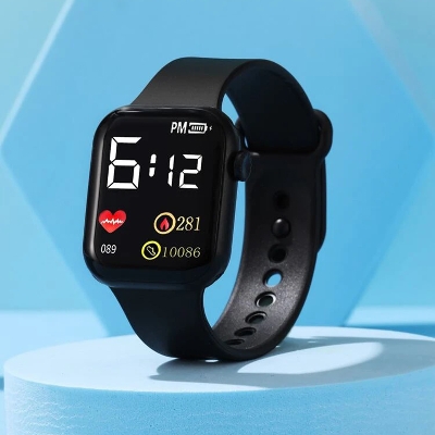 Picture of LED Digital Fashionable Luxury Silicone Band Sports Colourful Belt Watch for Men