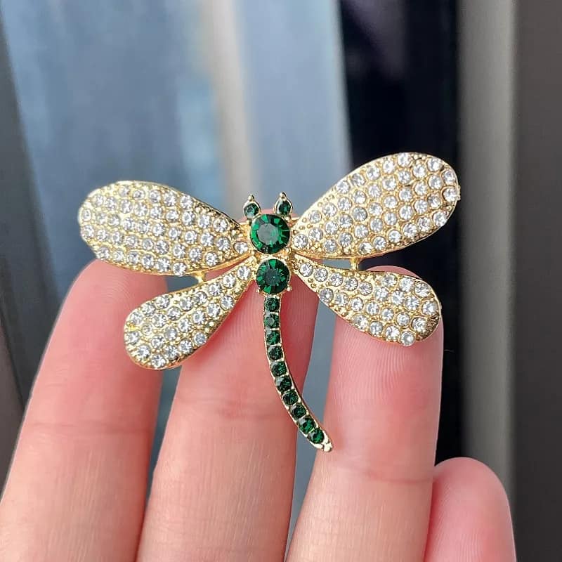 Picture of Korean dragonfly brooch  Hijab pin for Girls and Women's