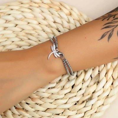 Picture of Mens stainless steel chain bracelet - Very Appealing - In line with current fashion trends