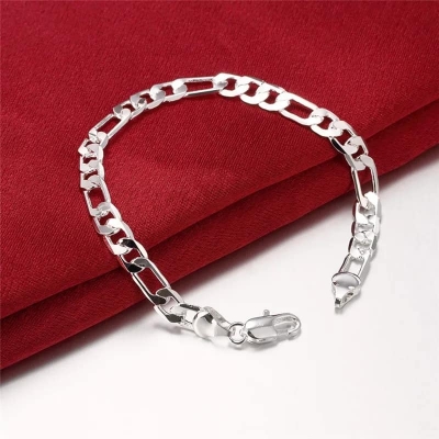 Picture of Charm Bracelet Fashion Box Chain Bracelet  for men