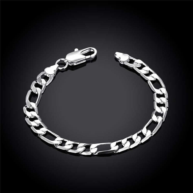 Picture of Charm Bracelet Fashion Box Chain Bracelet  for men