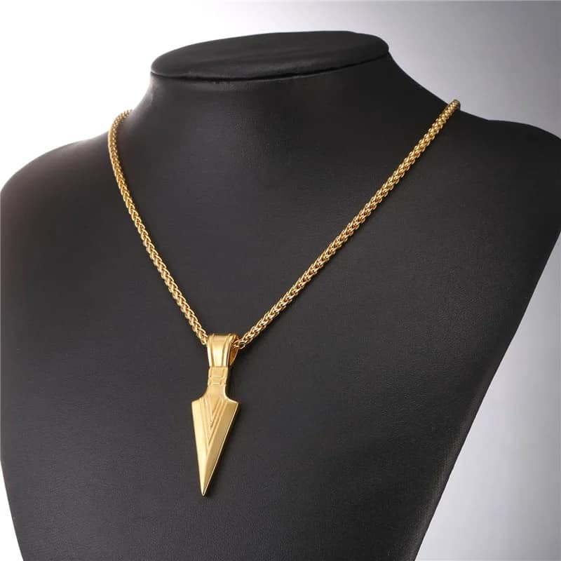 Picture of Stainless Steel Arrow Rocking Pendant for Men