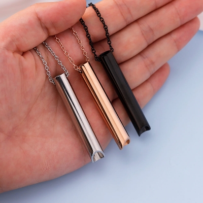 Picture of Black Plated Alloy Necklace Chain for Men