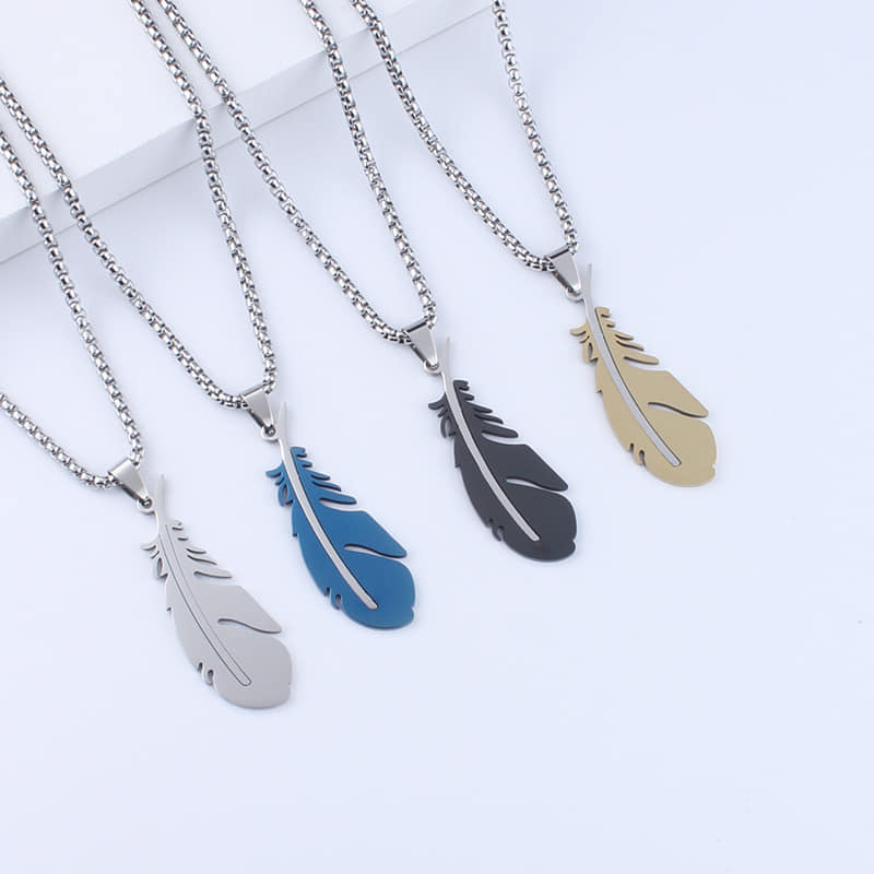 Picture of Lightning Pendant Necklace For Men Boys Gifts Jewelry