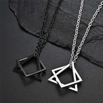 Picture of New Fashionable Boys Pendant and Bar Necklace for Men