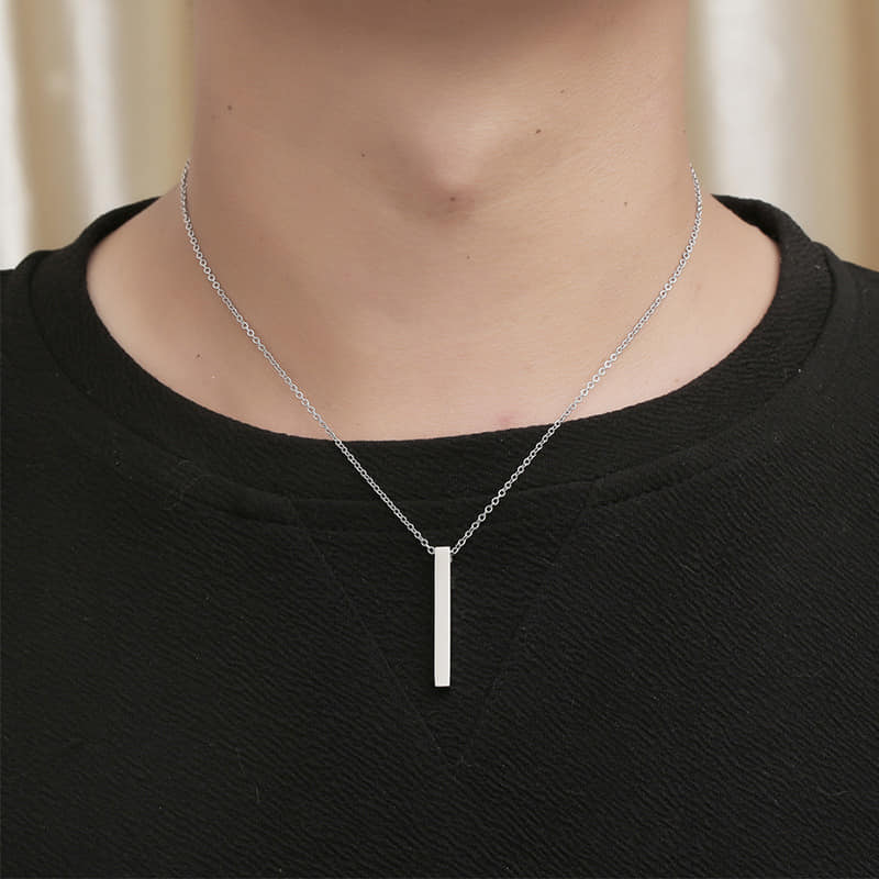 Picture of Stylish  Stainless Steel Fashion Necklace For Men
