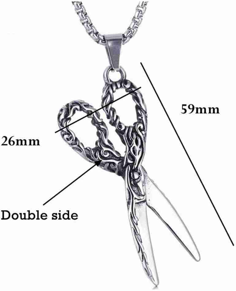 Picture of Silver Stylish Addition Pendant Necklace Chain For Men