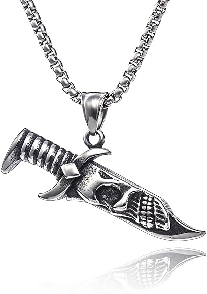 Picture of Stainless Steel Long Chain Hairdresser Scissors Necklace Chain For Men Stainless Steel Long Chain Hairdresser Scissors Necklace Chain For Men