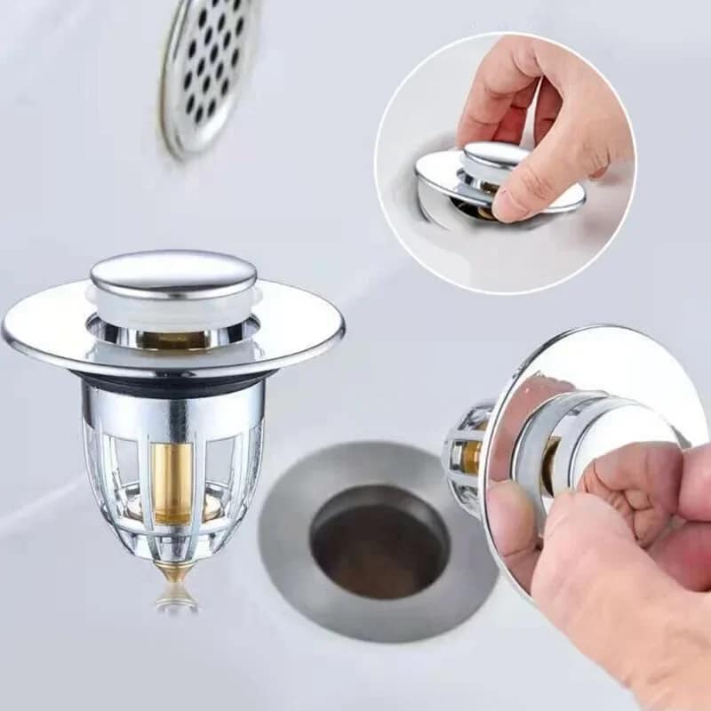Picture of Universal Bathroom Sink Stopper Upgraded -Up Plastic