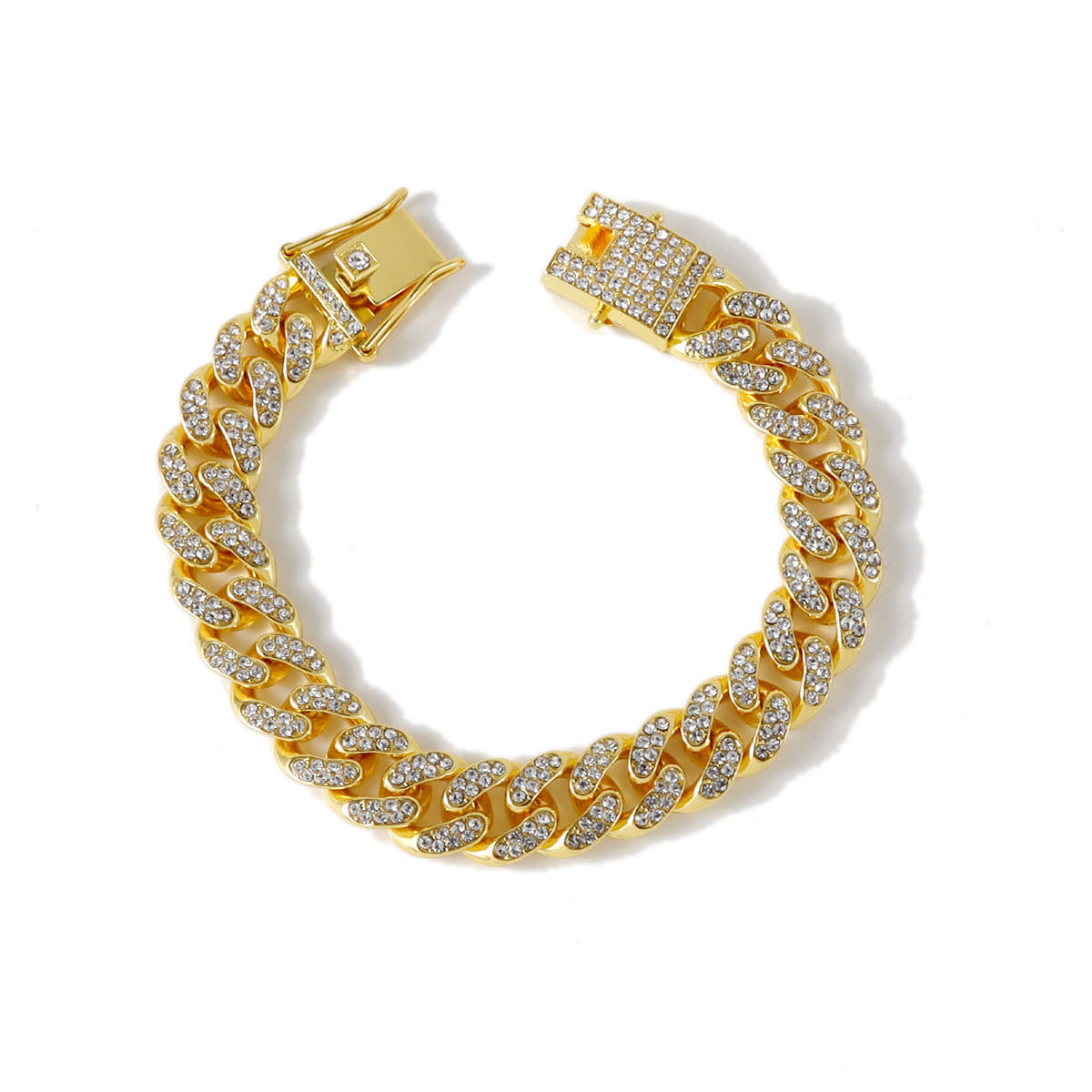 Picture of Chain Bracelet with gold_plate- Men's Bracelet - Stainless Steel Bracelet