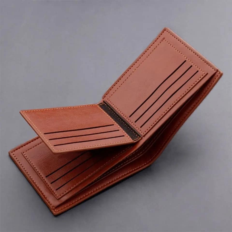 Picture of New Men's Wallet Vertical Multi Card Small Wallet Driver's License Youth Mini Student Change Bag Card Bag