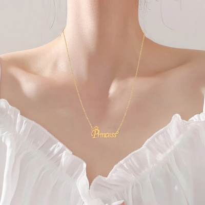 Picture of Princess Love Romantic Necklace And Locket For Women & Girls