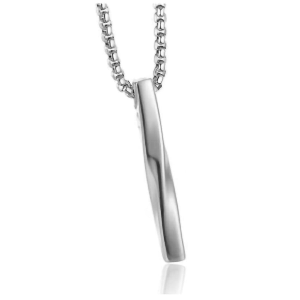 Picture of Bar Pendant Necklace Men Stainless Steel Chain Pendant Necklace For Men Jewelry Gift