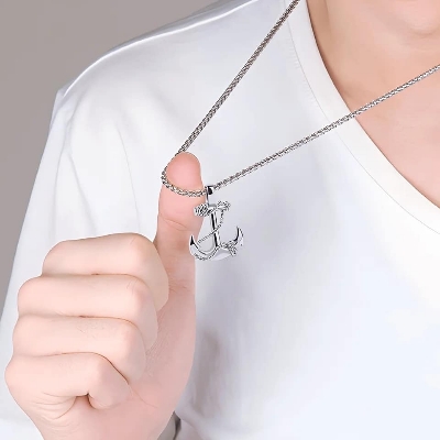 Picture of Fashion  Pendants Chain Necklace for Men Fashion Jewelry Gift Chain For Men