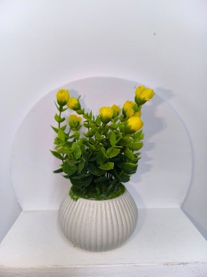 Picture of বাড়ির বাগান সাজানোর জন্য কৃত্রিম ফুল নকল গাছ diy গাছ - artificial flower