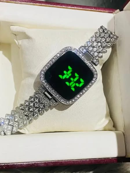 Picture of LED Display Digital Touch Screen Watch Gift For Girls and Women