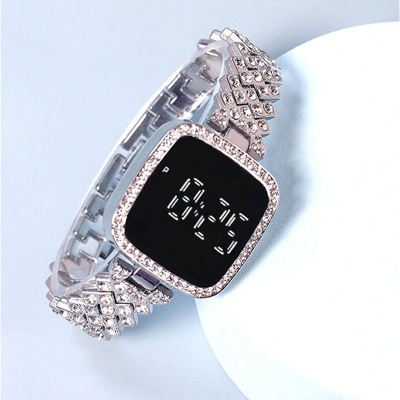 Picture of LED Display Digital Touch Screen Watch Gift For Girls and Women