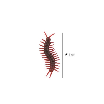 Picture of Imitation Insects Fake Centipede Toys Realistic Bugs Prank Joke Gift for April Fools Day Scary Mischief Halloween Party Decoration