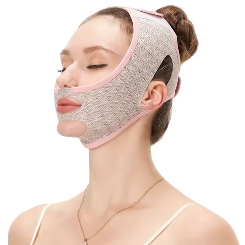 Picture of Adjustable V-Line Face Slimming Strap for Chin Lift and Double Chin Reduction