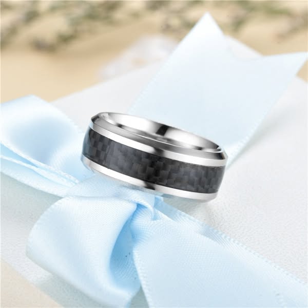 Picture of Titanium steel finger Ring for men
