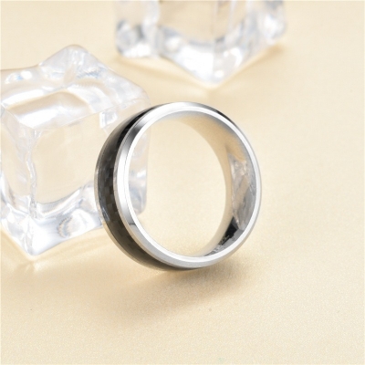 Picture of Titanium steel finger Ring for men