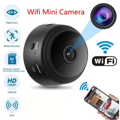 Picture of A9 Camera 1080P IP Camera Voice Video Security Wireless Camcorders Surveillance Cameras Wifi Camera No Infrared Night Vision