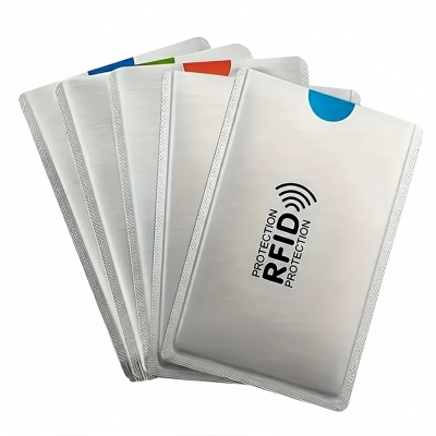 Picture of Durable RFID Blocking Card Covers Offering Superior Wireless Data Protection-10Pcs