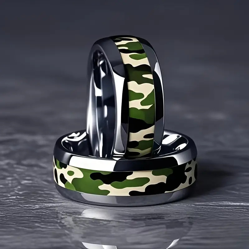 Picture of New Superman Black Finger Ring For Men
