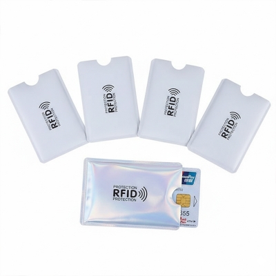 Picture of High-Security RFID Shielded Card Holders for Safeguarding Your Personal and Financial Information-5Pcs