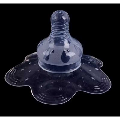 Picture of Soft Nipple Shield  Premium Protector Food Grade Breastfeeding Nipple Shields Feeding Breast Pad Shiled-1 Pcs ( Nipple Shield 1 Pcs  )
