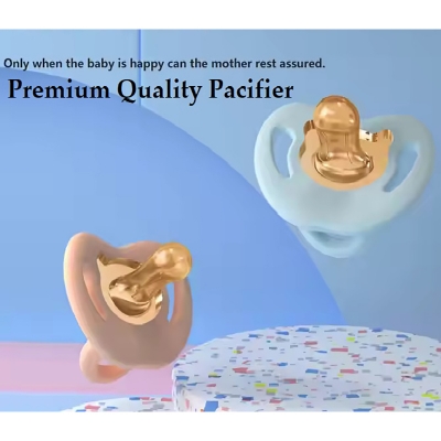 Picture of Children's Premium anti-colic silica gel pacifier Baby Chusni Teether with box