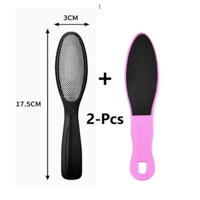 Picture of 2Pcs-Professional Double Sided Foot File Rasp Heel Grater Foot Scrubber Hard Dead Skin Callus Remover Pedicure File Foot Grater ( 2-Pcs Set )