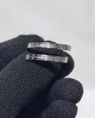 Picture of Ayatul Kursi Stainless Steel Finger Ring for Men