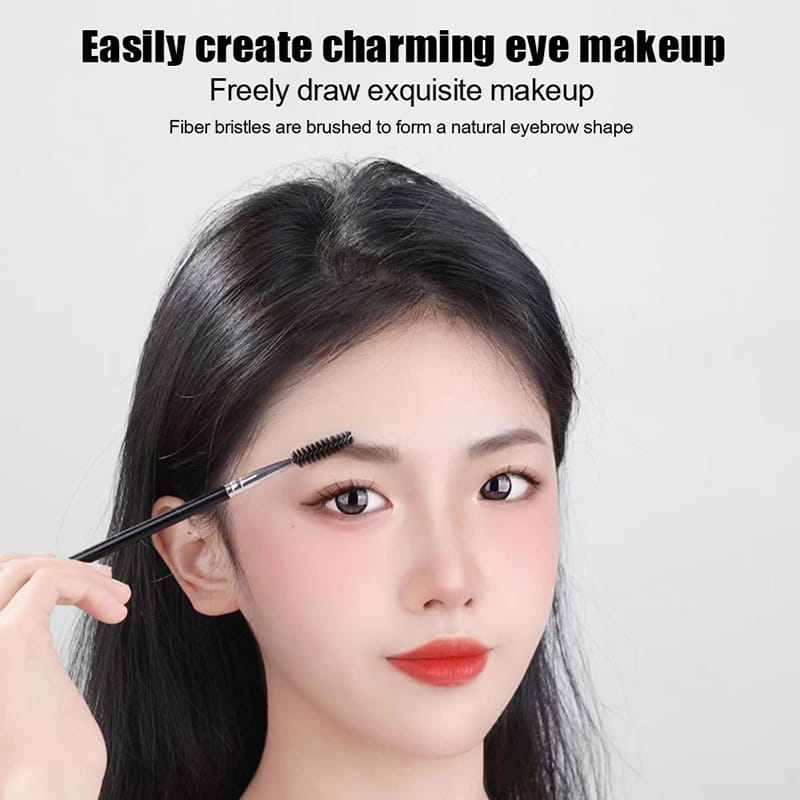 Picture of Ameesi Eyebrow Brush Spiral Design Double Headed Makeup Brush