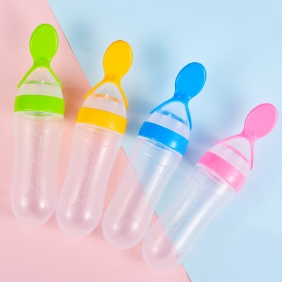 Picture of Silicone Spoon feeder Hard Spoon 90ml-1pcs by Kafela